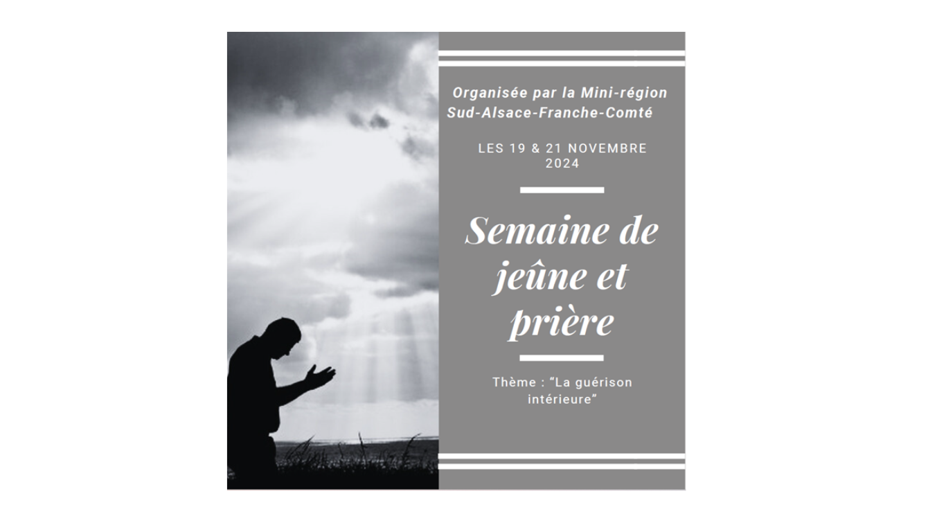 Semaine de jeûne et prière